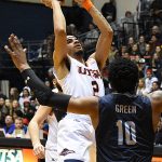 Jhivvan Jackson. Old Dominion beat UTSA 65-64 on Thursday night in a Conference USA game at the UTSA Convocation Center. - photo by Joe Alexander