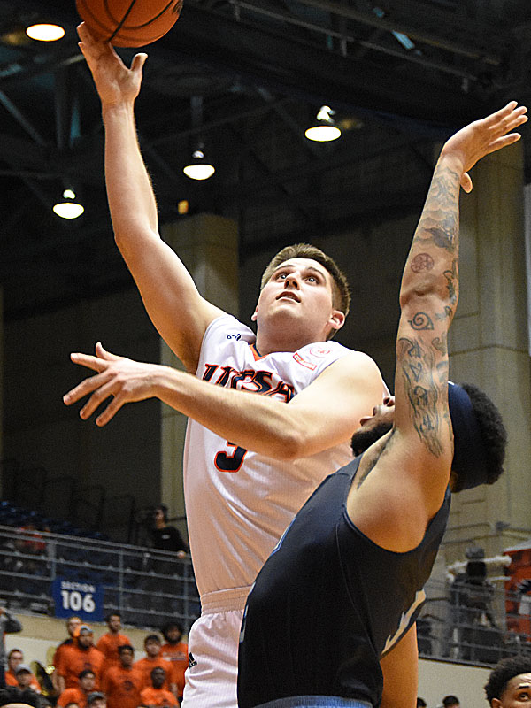 Byron Frohnen. Old Dominion beat UTSA 65-64 on Thursday night in a Conference USA game at the UTSA Convocation Center. - photo by Joe Alexander