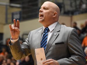 Steve Henson. Old Dominion beat UTSA 65-64 on Thursday night in a Conference USA game at the UTSA Convocation Center. - photo by Joe Alexander