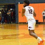 UTSA forward Phoenix Ford playing at the Convocation Center on Wednesday, Oct. 30, 2019. The Roadrunners beat Texas A&M International 89-60 in an exhibition game. - photo by Joe Alexander