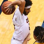 Jhivvan Jackson. UTSA beat Southern Miss 80-70 on Saturday for the Roadrunners' second straight Conference USA victory at the UTSA Convocation Center. - photo by Joe Alexander