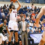 Jhivvan Jackson. UTSA came from behind in the second half to beat UAB 66-59 in a Conference USA bonus play game Sunday at the UTSA Convocation Center. - photo by Joe Alexander