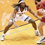 Cedrick Alley Jr. UTSA wanted to emphasize defense on Friday in a 91-62 victory over Sul Ross State at the Convocation Center. - photo by Joe Alexander