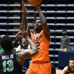 Keaton Wallace. UTSA beat North Texas 77-69 in a Conference USA game on Saturday, Jan. 9, 2021 at the Convocation Center. - photo by Joe Alexander