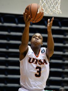 UTSA's Jordan Ivy Curry scored eight points off the bench as North Texas beat UTSA 77-70 in Conference USA action on Friday, Jan. 8, 2021, at the Convocation Center. - photo by Joe Alexander