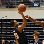 Eric Parrish. UTSA beat Florida Atlantic 86-75 at the Convocation Center on Saturday, Feb. 13, 2021, in the second game of a Conference USA men's college basketball back-to-back. - photo by Joe Alexander