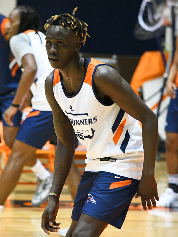 Dhieu Deing is a 6-foot-5 guard who comes to the UTSA men's basketball team from Dodge City Kansas Community College. - photo by Joe Alexander