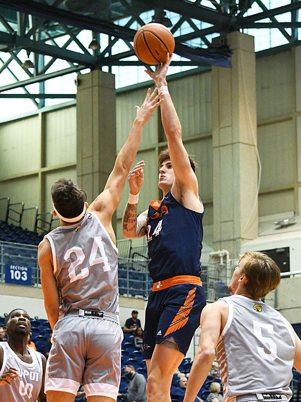 Jacob Germany. UTSA came from behind to beat IUPUI 60-57 on Wednesday at the Convocation Center. - photo by Joe Alexander