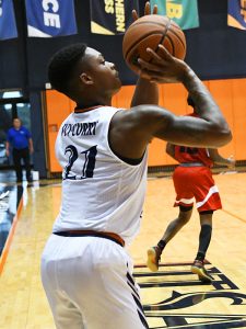 Jordan Ivy-Curry. UTSA beat Lamar 79-73 in men's basketball on Wednesday, Nov. 24, 2021, at the Convocation Center. - photo by Joe Alexander
