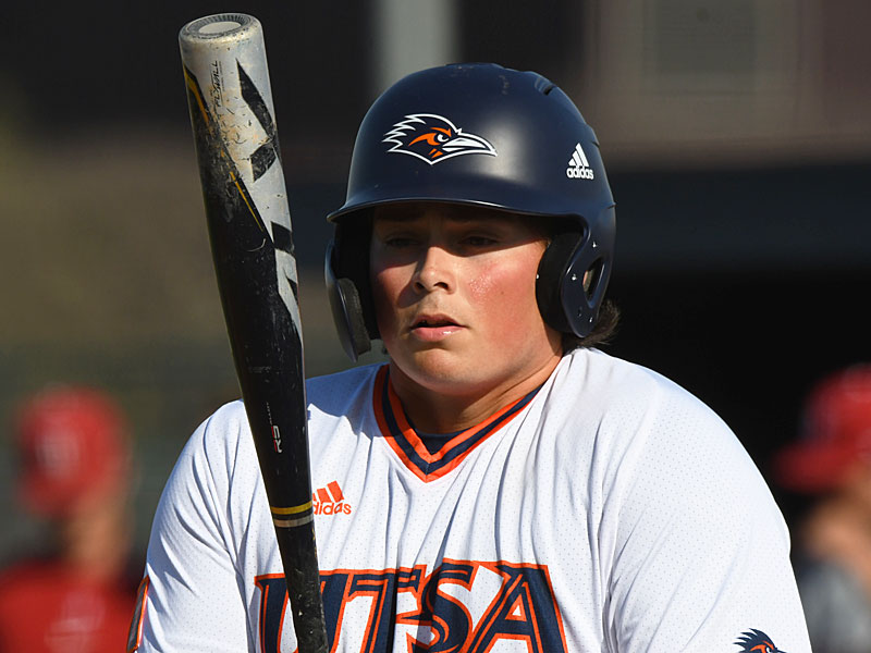 UTSA's Ryan Flores homered in the ninth inning for the winning run against Southern Miss in the Conference USA tournament on Friday, May 27, 2022. - file photo 