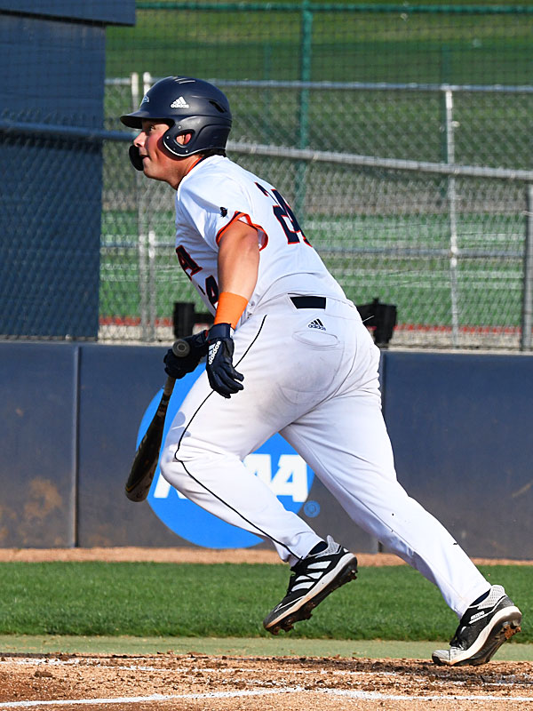 UTSA's Ryan Flores, shown in a May 29 home game, homered in the ninth inning of Sunday's game. - file photo