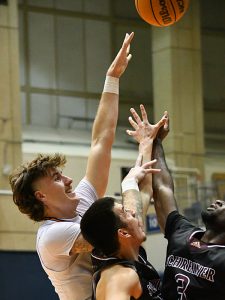 Jacob Germany. UTSA beat Schreiner 93-60 in a men's basketball exhibition game on Wednesday, Nov. 2, 2022, at the Convocation Center. - photo by Joe Alexander