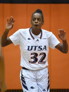 Jordyn Jenkins. UTSA women's basketball lost to UTEP 74-67 in Conference USA on Wednesday, Jan. 11, 2023, at the Convocation Center. - Photo by Joe Alexander