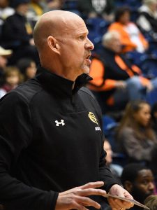 UAB coach Andy Kennedy. UTSA lost to UAB 83-78 in Conference USA men's basketball on Saturday, Feb. 18, 2023, at the Convocation Center. - Photo by Joe Alexander