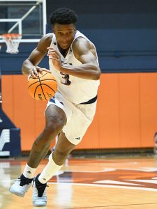 Trey Edmonds. UTSA men's basketball beat Trinity 100-70 in an exhibition game on Tuesday, Oct. 24, 2023, at the Convocation Center. - Photo by Joe Alexander