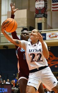 Kyra White. UTSA beat New Mexico State 58-55 in women's basketball on Friday, Nov. 10, 2023, at the Convocation Center. - Photo by Joe Alexander