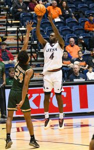Dre Fuller Jr. UAB beat UTSA 78-76 in the men's basketball American Conference opener on Tuesday, Jan. 2, 2024, at the Convocation Center. - Photo by Joe Alexander