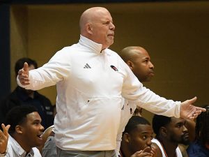 Steve Henson. Temple beat UTSA 84-82 in the Roadrunners' final home game of the men's basketball season on Sunday, March 10, 2024 at the Convocation Center. - Photo by Joe Alexander