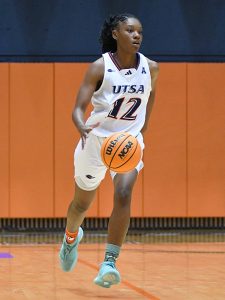 Aysia Proctor. UTSA beat Northern Colorado 80-62 in the first round of the WNIT on Thursday, March 21, 2024, at the Convocation Center. - Photo by Joe Alexander
