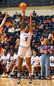 Hailey Atwood. UTSA beat Northern Colorado 80-62 in the first round of the WNIT on Thursday, March 21, 2024, at the Convocation Center. - Photo by Joe Alexander
