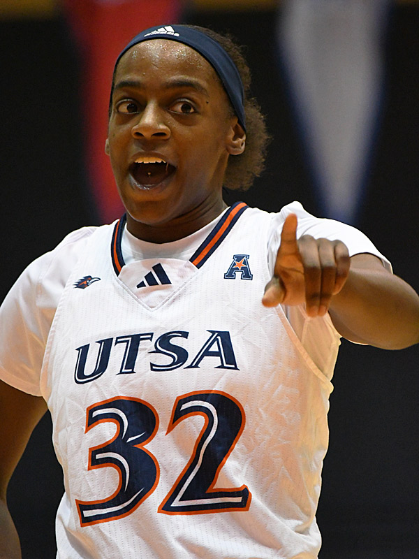 Jordyn Jenkins. UTSA beat Northern Colorado 80-62 in the first round of the WNIT on Thursday, March 21, 2024, at the Convocation Center. - Photo by Joe Alexander