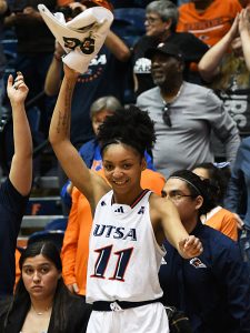 Sidney Love. UTSA beat Northern Colorado 80-62 in the first round of the WNIT on Thursday, March 21, 2024, at the Convocation Center. - Photo by Joe Alexander