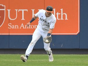 James Taussig. UTSA beat Wichita State 6-5 in American Athletic Conference baseball on Friday, May 3, 2024, at Roadrunner Field. - Photo by Joe Alexander