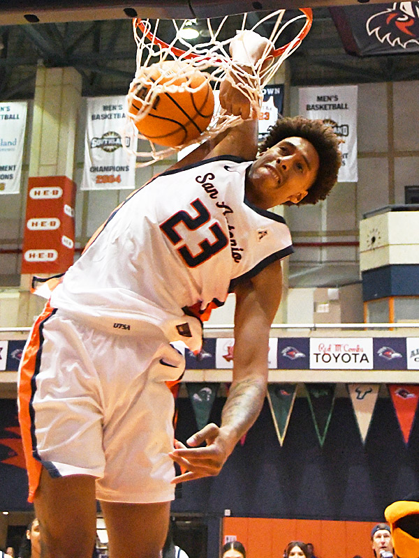 Matheo Coffi. UTSA basketball Rowdy Jam on Thursday, Oct. 16, 2025, at the Convocation Center. - photo by Joe Alexander