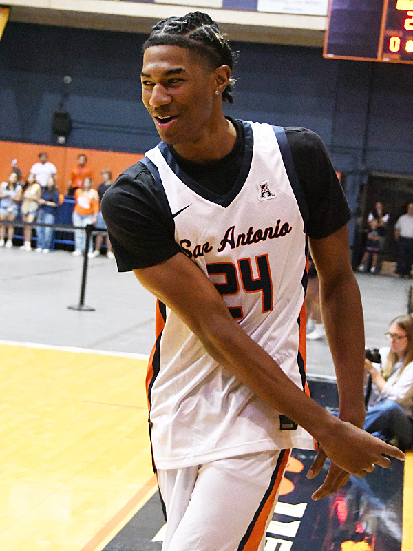 Baboucarr Njie. UTSA basketball Rowdy Jam on Thursday, Oct. 16, 2025, at the Convocation Center. - photo by Joe Alexander