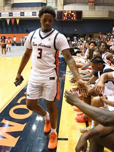 Vasean Allette. UTSA basketball Rowdy Jam on Thursday, Oct. 16, 2025, at the Convocation Center. - photo by Joe Alexander
