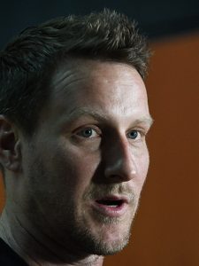 Coach Austin Claunch at UTSA men's basketball practice at the Convocation Center on Thursday, Oct. 2, 2025. - photo by Joe Alexander