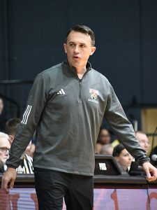 Brian Barone. Southern Illinois Edwardsville (SIUE) beat UTSA 77-60 in men's basketball on Friday, Nov. 7, 2025, at the Convocation Center. - Photo by Joe Alexander