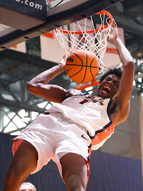 Kaido Rayfield. UTSA men's basketball beat Southwestern Christian 103-70 on Tuesday afternoon, Nov. 18, 2025, at the Convocation Center. - Photo by Joe Alexander