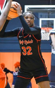 Meadow Roland. UTSA women's basketball lost to UNLV 66-39 on Wednesday, Dec. 3, 2025, at the Convocation Center. - Photo by Joe Alexander