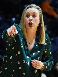 UNLV coach Lindy La Rocque. UTSA women's basketball lost to UNLV 66-39 on Wednesday, Dec. 3, 2025, at the Convocation Center. - Photo by Joe Alexander