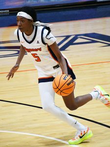 Mia Hammonds. UTSA beat Charlotte 69-63 in American Conference women's basketball on Saturday, Jan. 10, 2026, at the Convocation Center. - Photo by Joe Alexander