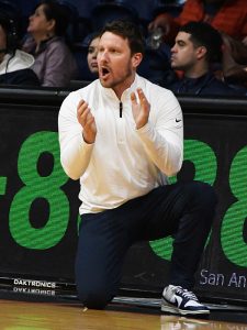 Austin Claunch. Temple beat UTSA 70-64 in American Conference men's basketball on Saturday, Jan. 24, 2026, at the Convocation Center. - Photo by Joe Alexander