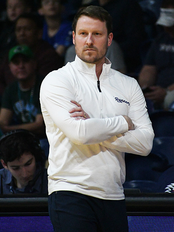UTSA coach Austin Claunch. Tulane beat UTSA 85-52 in American Conference men's basketball on Saturday, Jan. 10, 2026, at the Convocation Center. - Photo by Joe Alexander