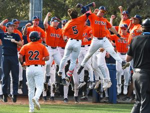 Diego Diaz. UTSA baseball beat Dallas Baptist 12-8 on Friday, Feb. 20, 2026, at Roadrunner Field. - Photo by Joe Alexander