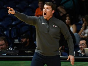 Austin Claunch. UTSA lost to East Carolina 82-81 in American Conference men's basketball on Wednesday, Feb. 25, 2026, at the Convocation Center. - Photo by Joe Alexander