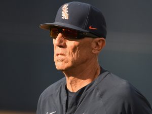 Pat Hallmark. East Carolina beat UTSA 3-0 in American Conference baseball on Friday, March 27, 2026, at Roadrunner Field. - Photo by Joe Alexander