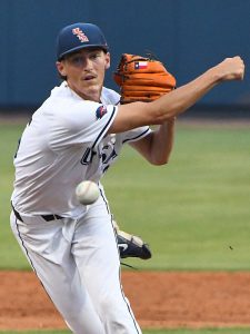 Sam Simmons. UTSA baseball beat Incarnate Word 22-10 on Tuesday, April 28, 2026, at Roadrunner Field. - Photo by Joe Alexander