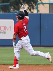 UIW's Cole Tabor. UTSA baseball beat Incarnate Word 22-10 on Tuesday, April 28, 2026, at Roadrunner Field. - Photo by Joe Alexander