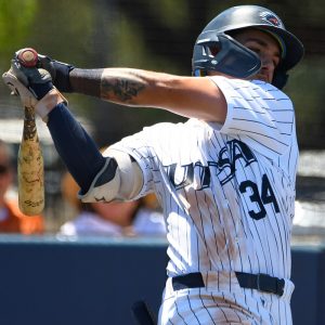 Caden Miller. UTSA beat Wichita State 13-7 in American Conference baseball in the first game of a doubleheader on Saturday, May 2, 2026. - photo by Joe Alexander
