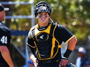 Wichita State catcher Ethan Gonzalez. UTSA beat Wichita State 13-7 in American Conference baseball in the first game of a doubleheader on Saturday, May 2, 2026. - photo by Joe Alexander