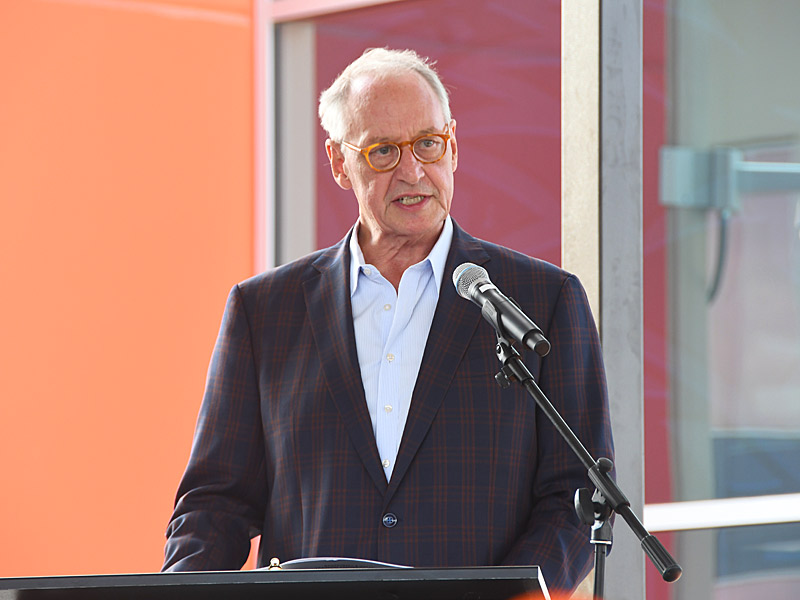 Ceremony at UTSA for the grand opening of the UTSA Basketball and Volleyball Training Center. - Photo by Joe Alexander